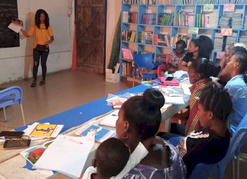 Literacy Center graduates in Buduburam, Kasoa, Ghana